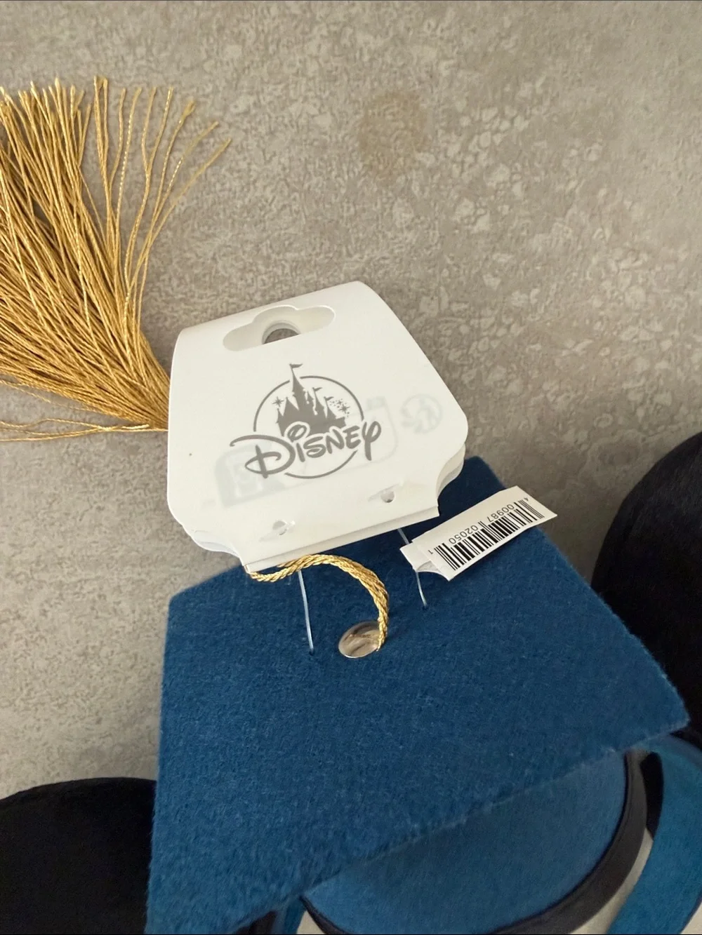 Disney Graduation Mickey Ears Headband - Blue and Black